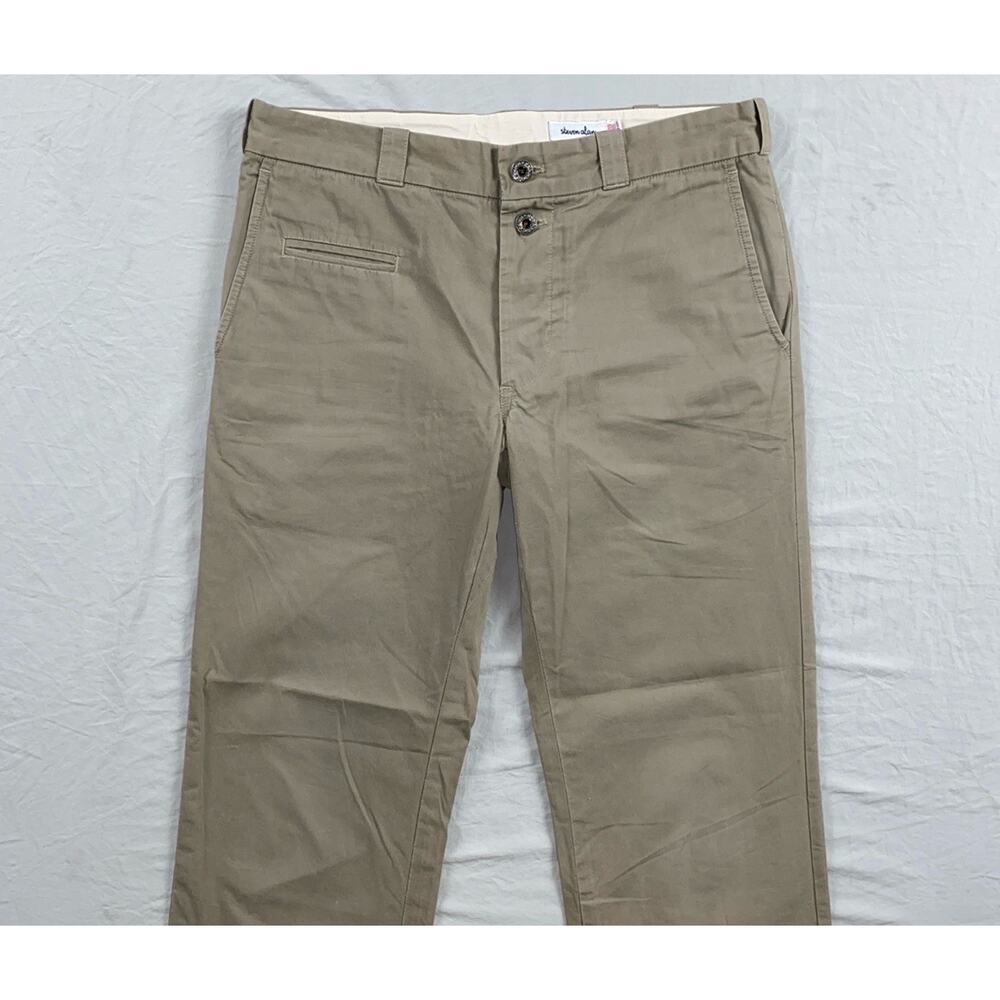 Steven Alan Vintage Lightweight Button Fly Washed Chino Pants. Men's 30X30, EUC!